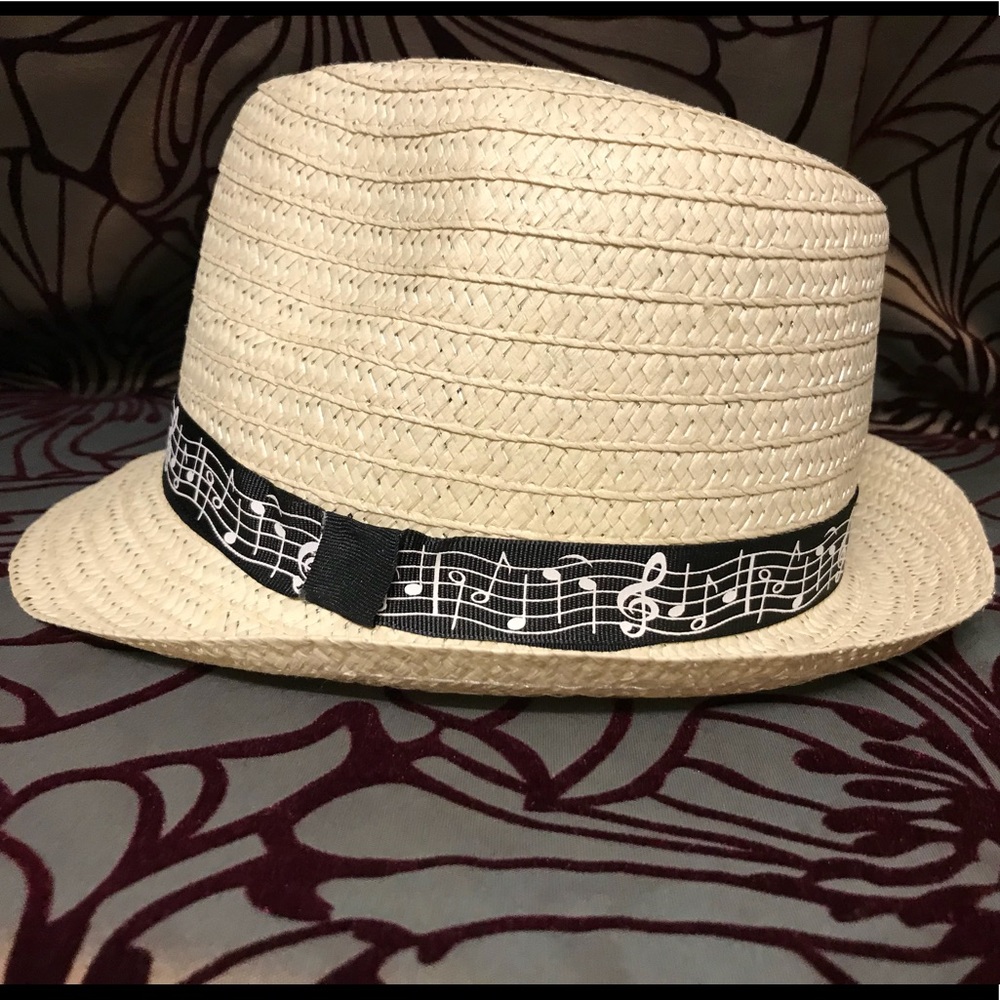 🎼  Fedora | Music Note Brim Ribbon 🎼 - Picture 3 of 7